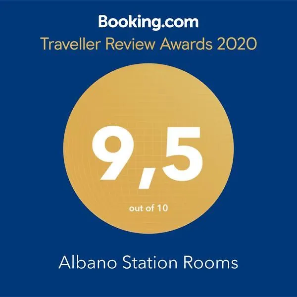 לינה וארוחת בוקר Pavona Albano Station Rooms